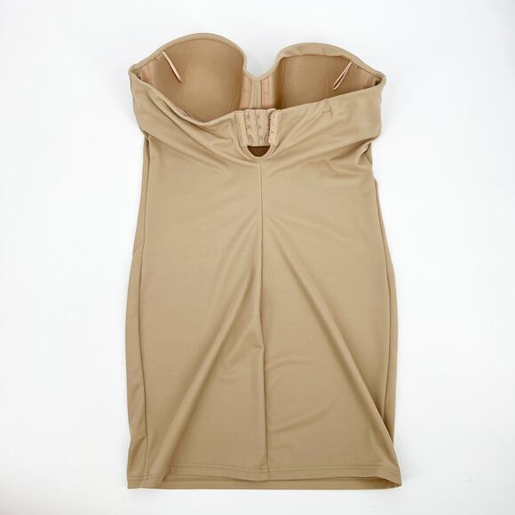 Victoria's Secret Nude Strapless Shapewear Slip with Underwire Support Size 36B - Picture 2 of 3